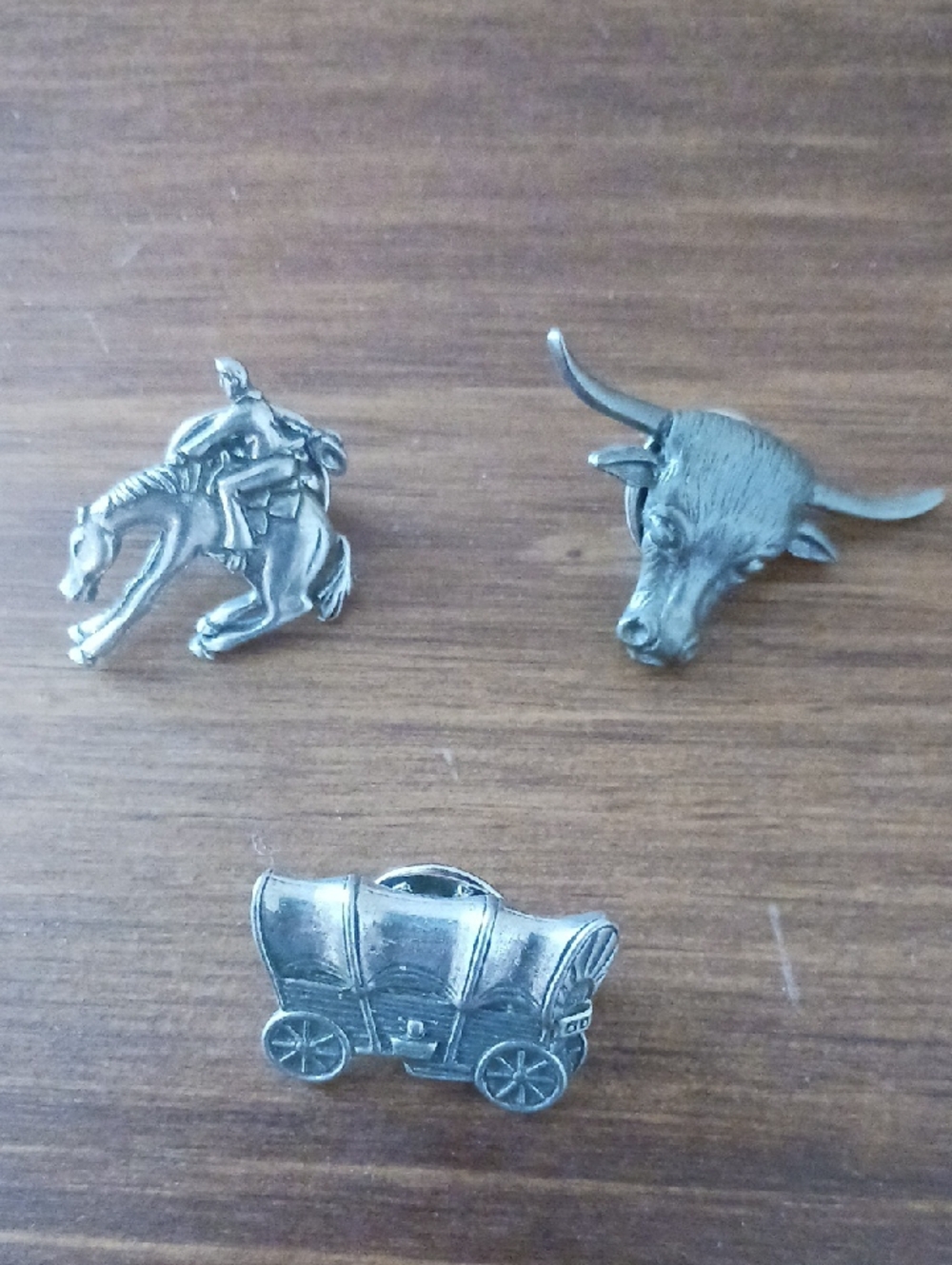 Vintage JJ Jonette Western Related Pins.